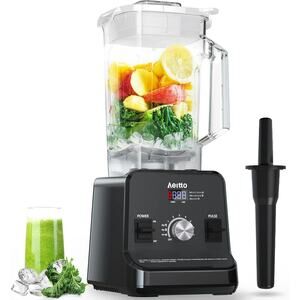 Aeitto 1500W Blender 68 Oz Professional  Blender for Ice Crush & Frozen Drinks